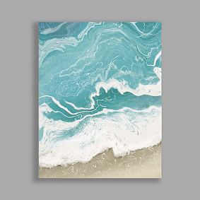 Minted® Incoming Tide Canvas Art By Paula Pecevich