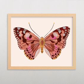 Minted® Paper Wings Framed Wall Art