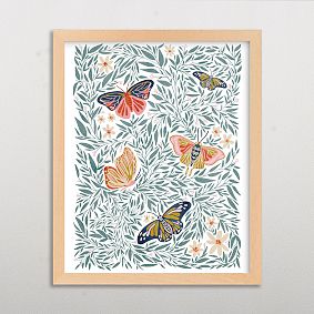 Minted® Secret Garden Framed Wall Art