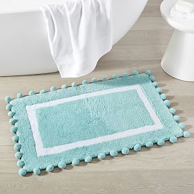 Pom-Pom Bath Mat