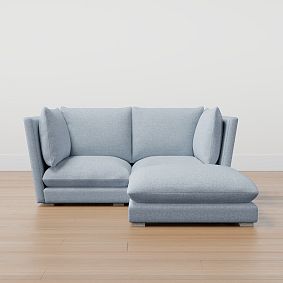 Skye Loveseat and Ottoman Set (64")