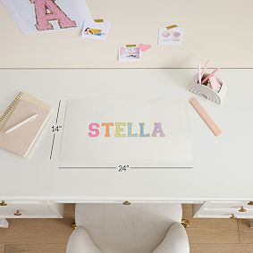 Stoney Clover Lane Personalized Hard Acrylic Desk Mat