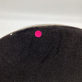 Open Box: Scallop Light-Up Vanity Desktop Mirror - Gold