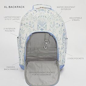 Gear-Up Le Petit Bow Blue Backpack