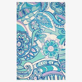 High-Def Paisley Rug