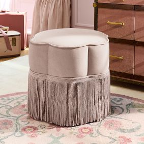 Tassel Vanity Stool