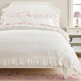 LoveShackFancy Bows Border Duvet Cover