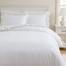 Stoney Clover Lane Rainbow Scallop Duvet Cover