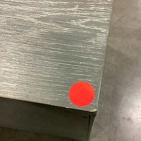 Open Box: Waverly 3-Drawer Chest (23"W x 21"D) - Smoked Charcoal