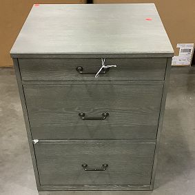 Open Box: Waverly 3-Drawer Chest (23"W x 21"D) - Smoked Charcoal