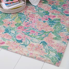 Lilly Pulitzer Orchid Rug