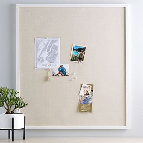 No Nails Oversized Framed Pinboard (36"x40")