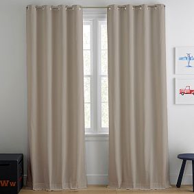 Evelyn Linen Grommet Blackout Curtain