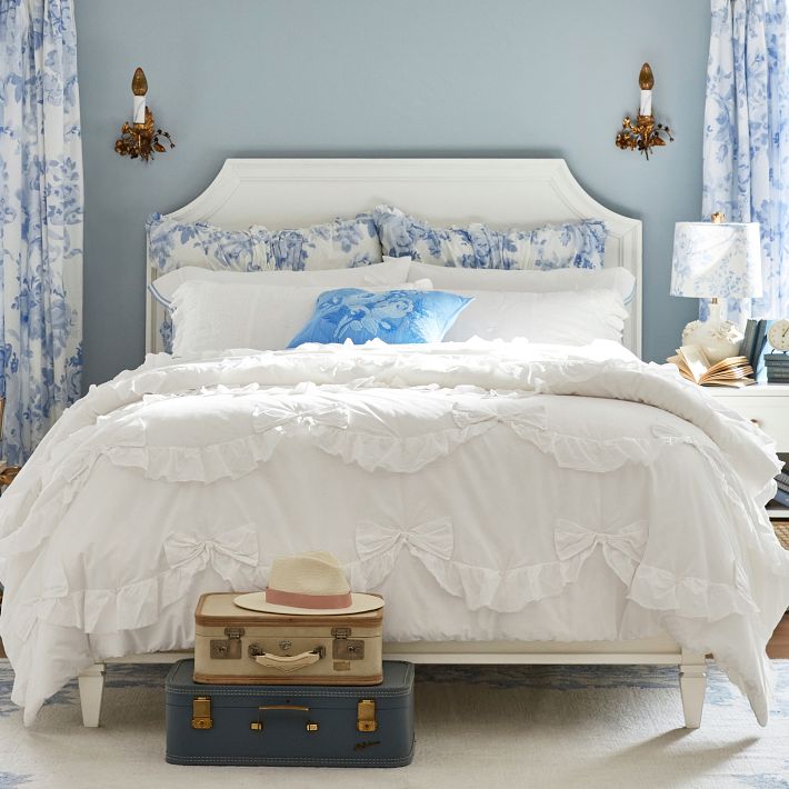 Housse de couette gaze de coton bio Lou CAMIF-240 x 220 cm-Brique
