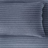 Organic Pinstripe Favorite Tee Sheet Set