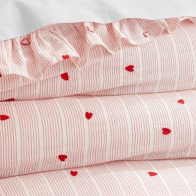 Dancing Hearts Duvet Cover