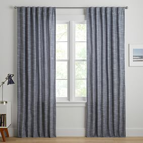 Open Box: Cotton Linen Curtain - 52" Wide