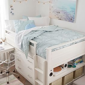 Swiss Dot Whimsical Waves Comforter