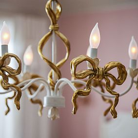 LoveShackFancy Bow Chandelier (24")