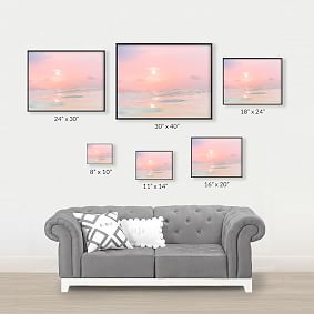 Minted® Sorbet Sea 3 Framed Art by Kamala Nahas