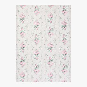 Open Box: LoveShackFancy Dreamy Days Washable Rug, 8' x 10' - Pink Multi