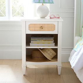 Auburn Caned Nightstand (20")
