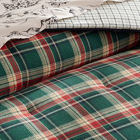 Lanster Plaid Flannel Comforter