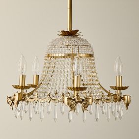 LoveShackFancy Crystal Chandelier