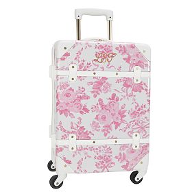 LoveShackFancy Garden Party Damask Hardsided Spinner