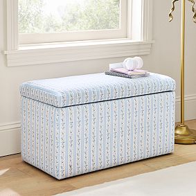 LoveShackFancy Rectangular Storage Bench (32")