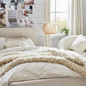 Natural Woven Pendant (14")