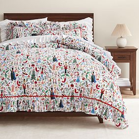 Rifle Paper Co. Nutcracker Organic Duvet Cover