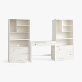 PB Teen Stack Me Up Writing Desk & Bookcase - Thumbnail 4