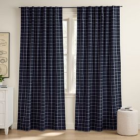 Boxter Plaid Blackout Curtain