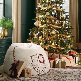 Large Harry Potter™ Gryffindor™ Faux Fur Bean Bag Chair Slipcover Only