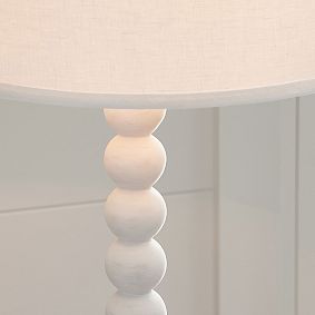 Naturalist Wood Ball Floor Lamp (60")