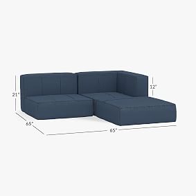 Wrangler® Denim Cushy Lounge Sectional Set