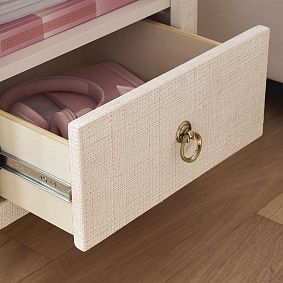 AERIN Raffia Nightstand (19")