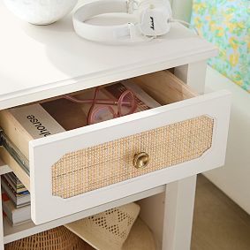 Auburn Caned Nightstand (20")