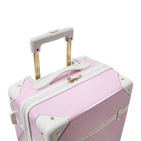 Belted Hardsided Luggage Pink