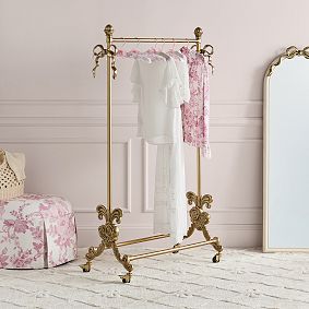 LoveShackFancy Wardrobe Rack Gold 36