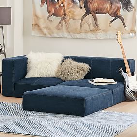 Wrangler® Denim Cushy Lounge Sectional Set