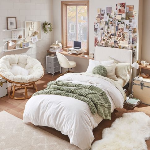 Lush &amp; Lofty Dorm Room