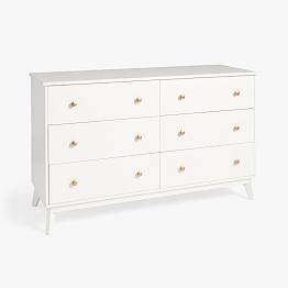 white christmas dresses Garyon Modern 7-Drawer Storage Dresser