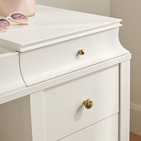 Charlotte Smart Flip-Top Vanity Desk (58")