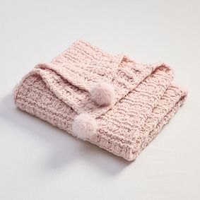 Cloud Hug Pom-Pom Throw