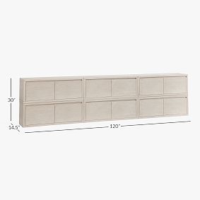 Costa 12-Drawer Bookcase (120")