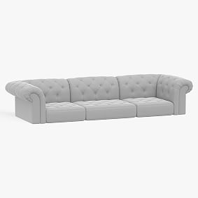 Cushy Roll Arm Sofa Set (108")