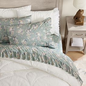 Harry Potter™ Hedwig™ Post Ruffle Organic Sheet Set