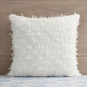 LoveShackFancy Sweet Bows Fur Pillow